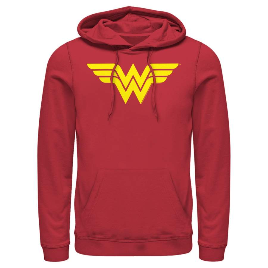 Justice League Men’s Classic Logo  Lightweight Hoodie