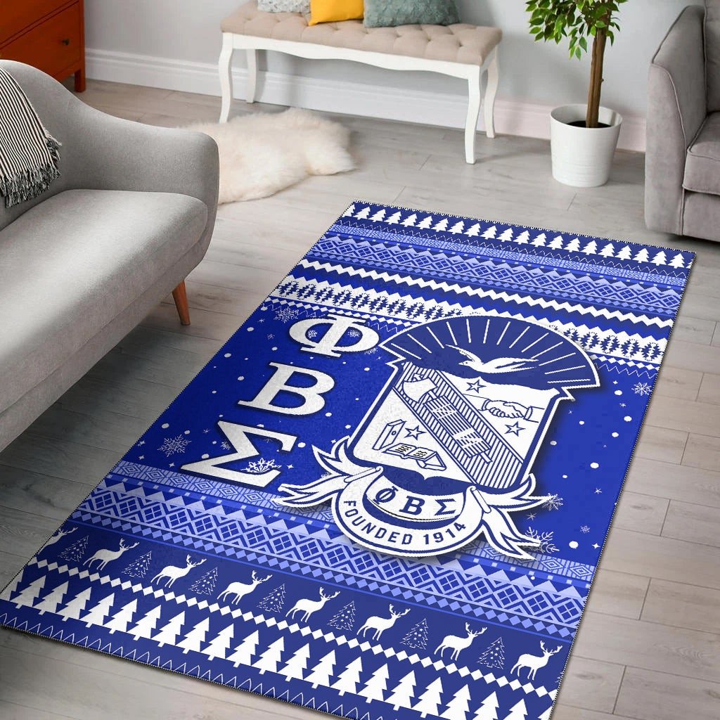 Fraternity Area Rug – Phi Beta Sigma Area Rug Christmas African Pattern