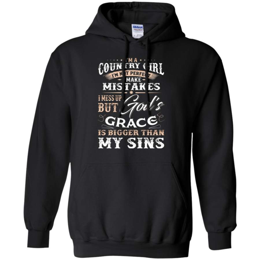 AGR I ‘m A Country Girl I ‘m Not Perfect I Make Mistakes Hoodie