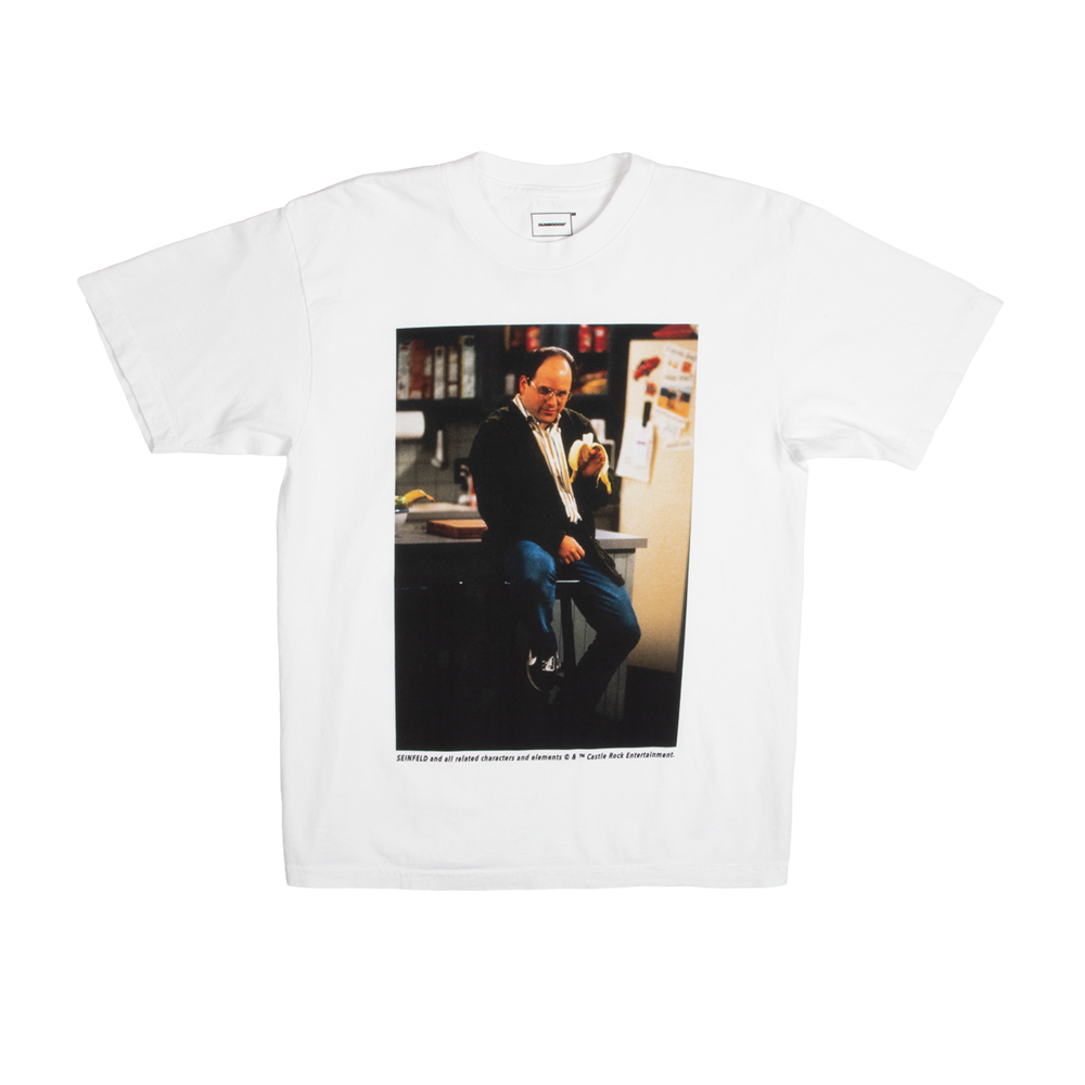 Banana George White Tee