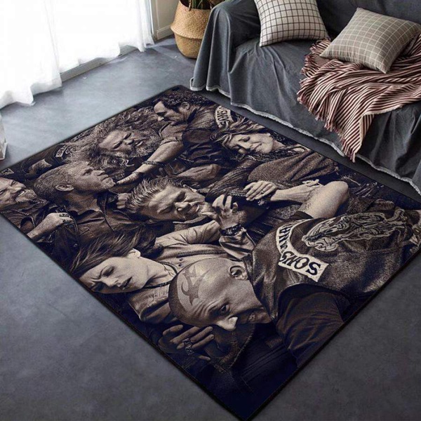 Sons of Anarchy Christmas Gift – Area Rug Floor Decor
