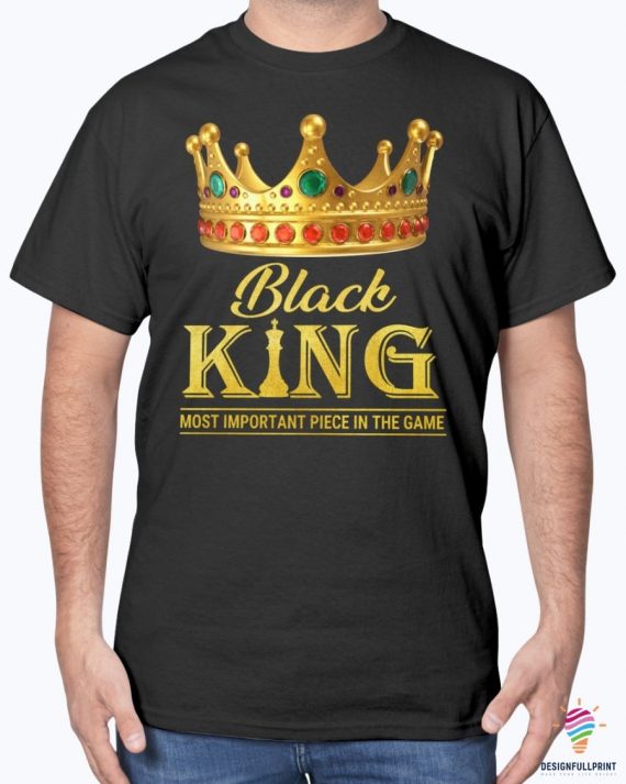 Black Pride Yellow Black King The Most Important Piece In The Game Unisex T Shirt Hg Black And Proud 365Black Pride Yellow Black King The Most Important Piece In The Game Unisex T Shirt Hg Black And Proud 365