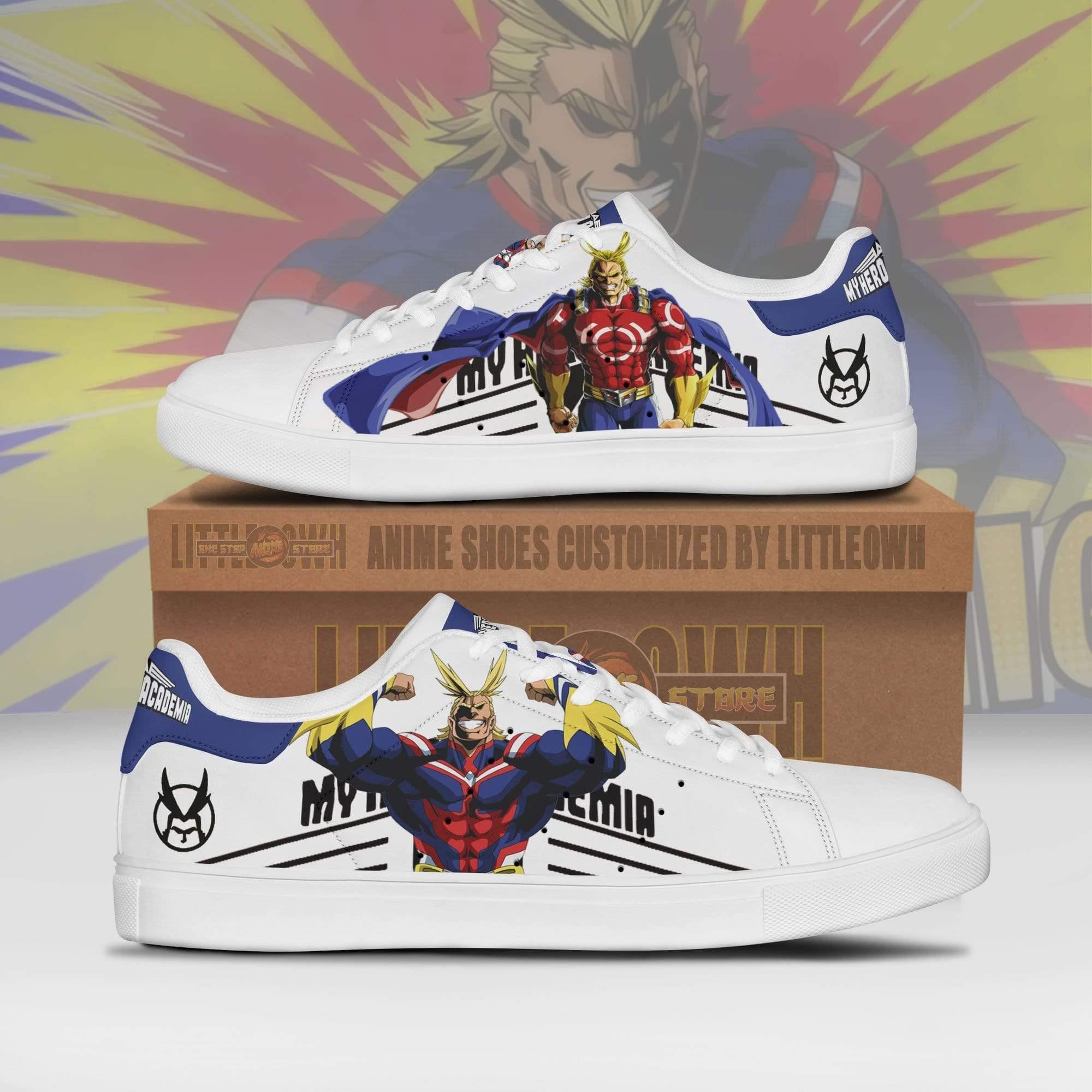 Toshinori Yagi Sneakers Custom My Hero Academia Anime Shoes