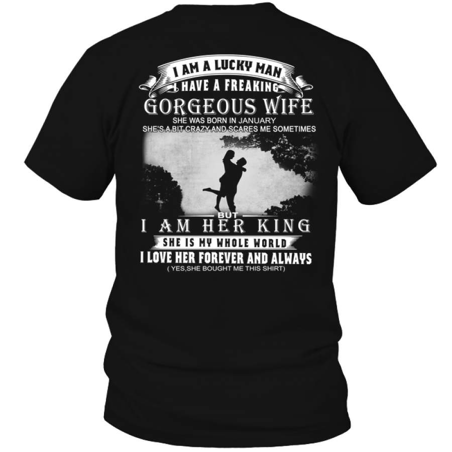 January, Gifts For couple, Gift For him, Gift to her, Unisex Shirt, Special Gift For Him, Plus Size Shirt