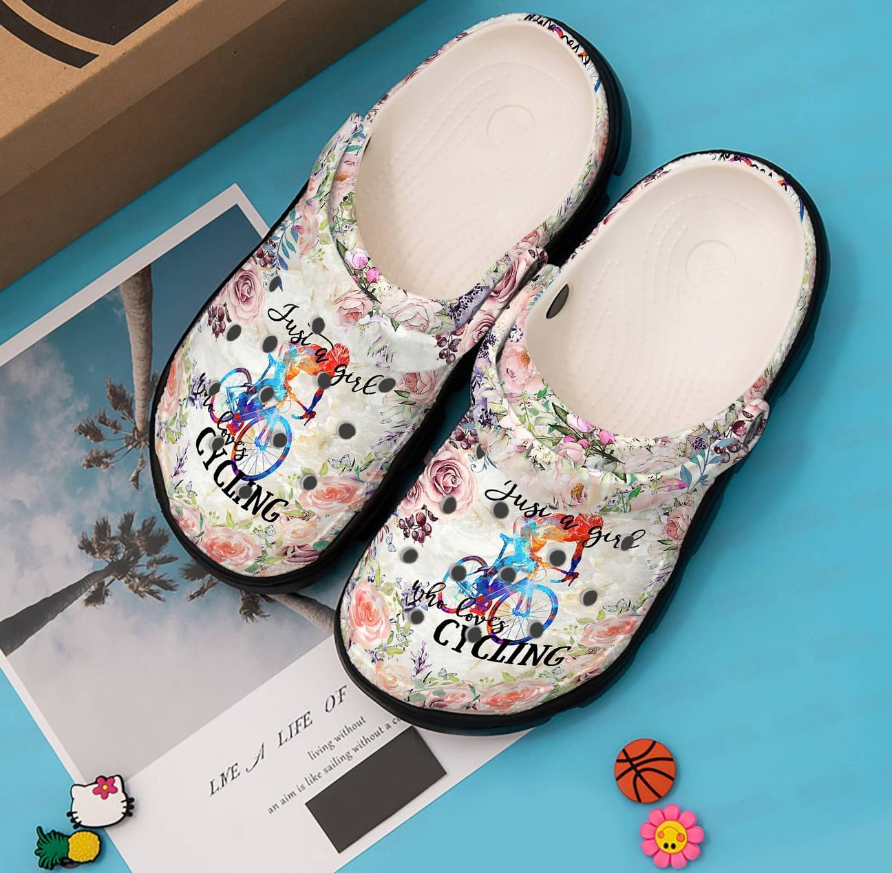 Cycling Personalized Clog, Custom Name, Text, Color, Number Fashion Style For Women, Men, Kid, Print 3D V239