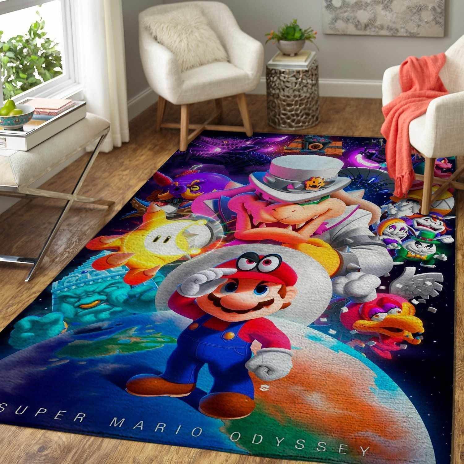 Super Mario Odyssey Area  Sku 3030 Rug