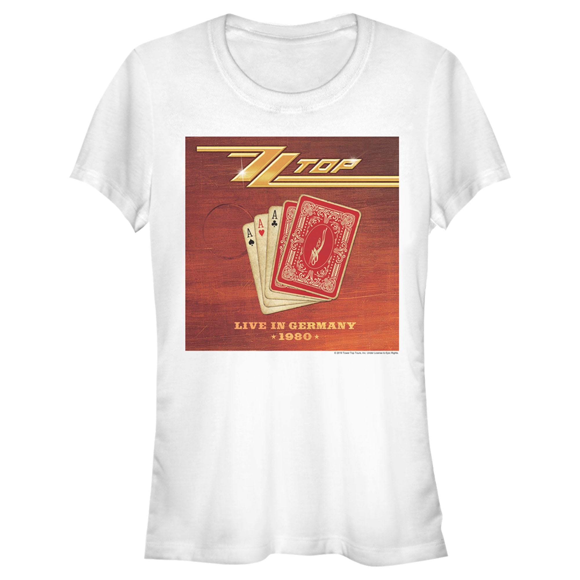 Zz Top Junior’S Live In Germany  T-Shirt