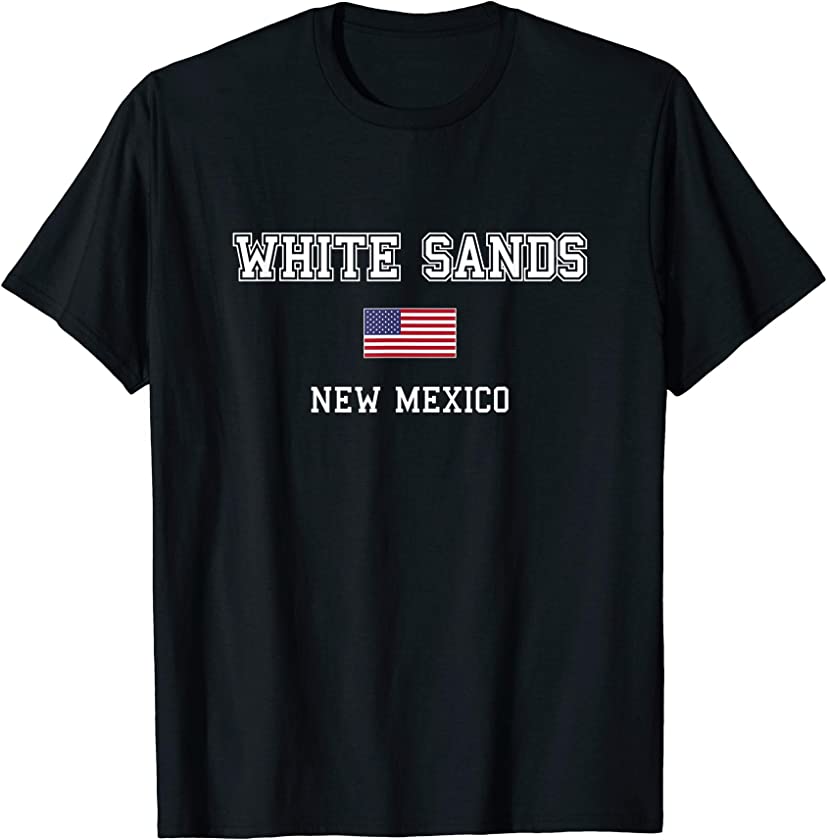 Vintage White Sands National Monument New Mexico Park Sports T-Shirt