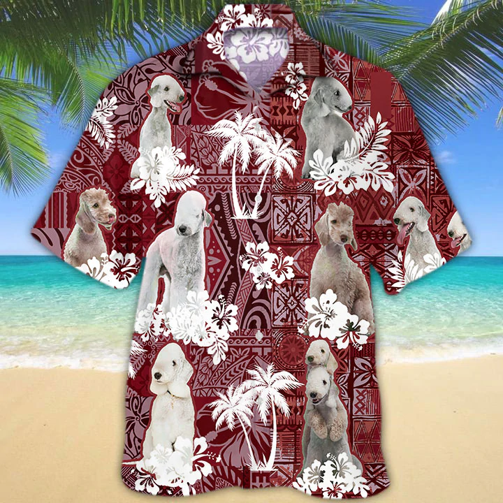 Bedlington Terrier Red Hawaii Hawaii Shirt For Aloha Summer Ha6571