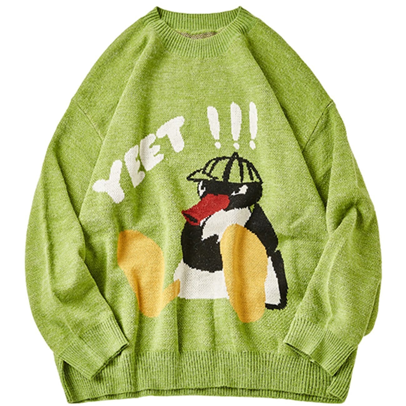 Angry Penguin Knit Sweater