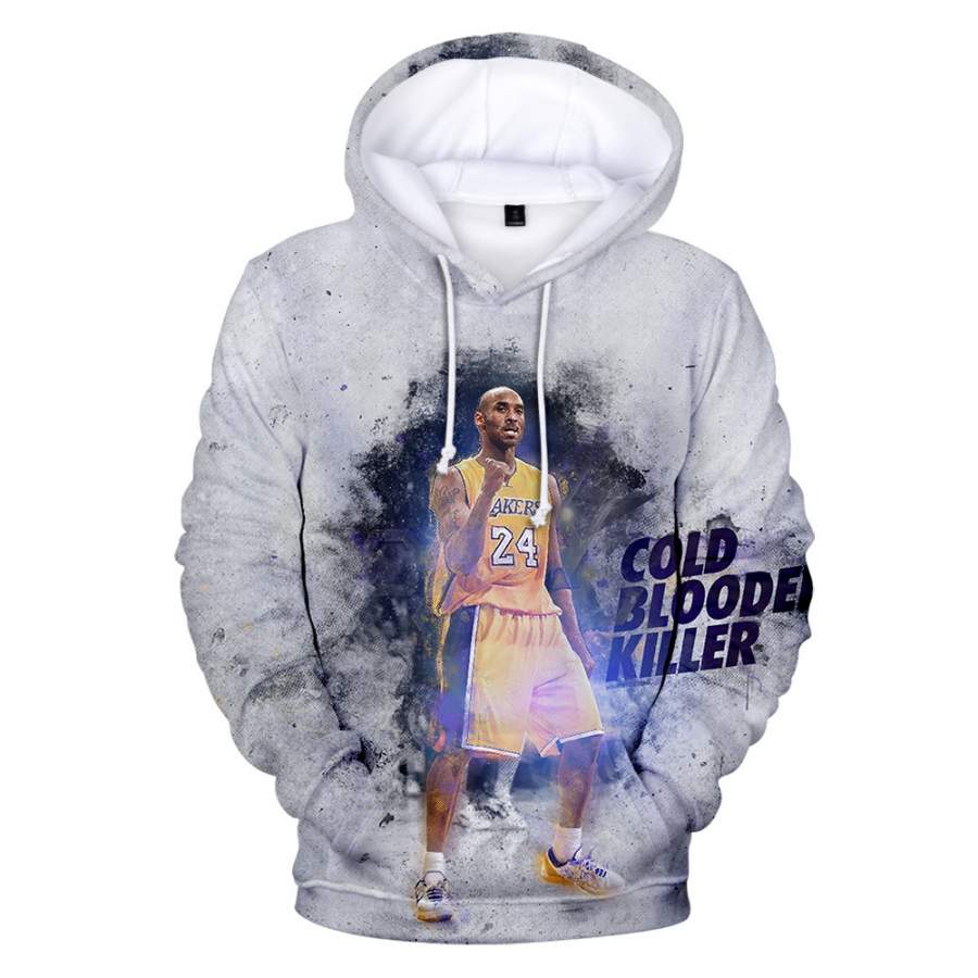 3D Printed Kobe Bryant Hoodie Fashion Pullover Sweatshirt