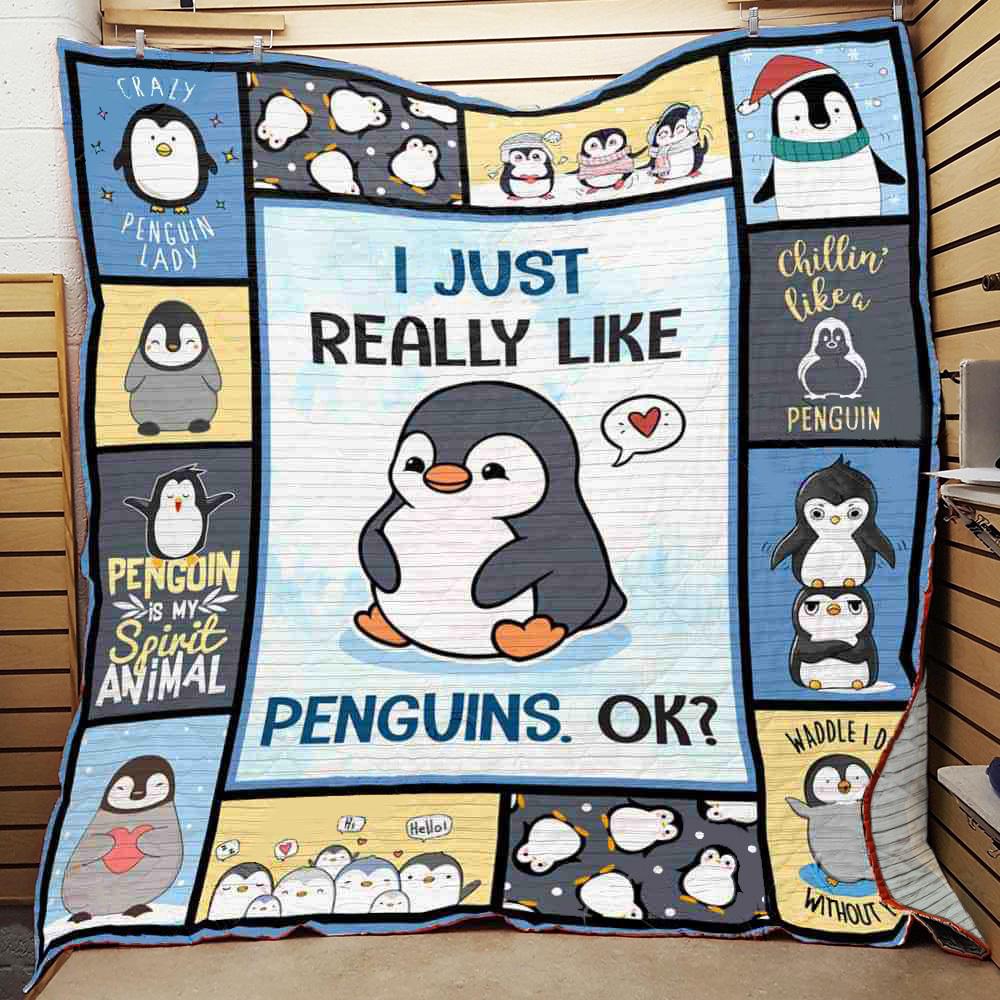 Mp0310 – Penguin – Really Love Penguin – Quilt