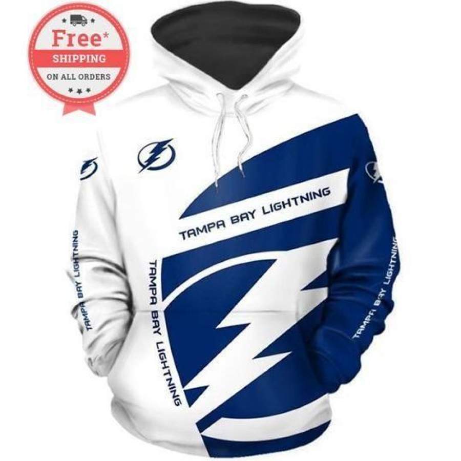 Tampa Bay Lightning Hockey Team Sweatshirts Print Unisex Hoodie Unisex 3D All Over Print