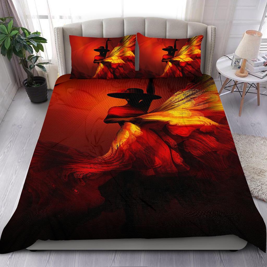 Tmarc Tee African Girl Flamenco Dancer Bedding Set-Ml