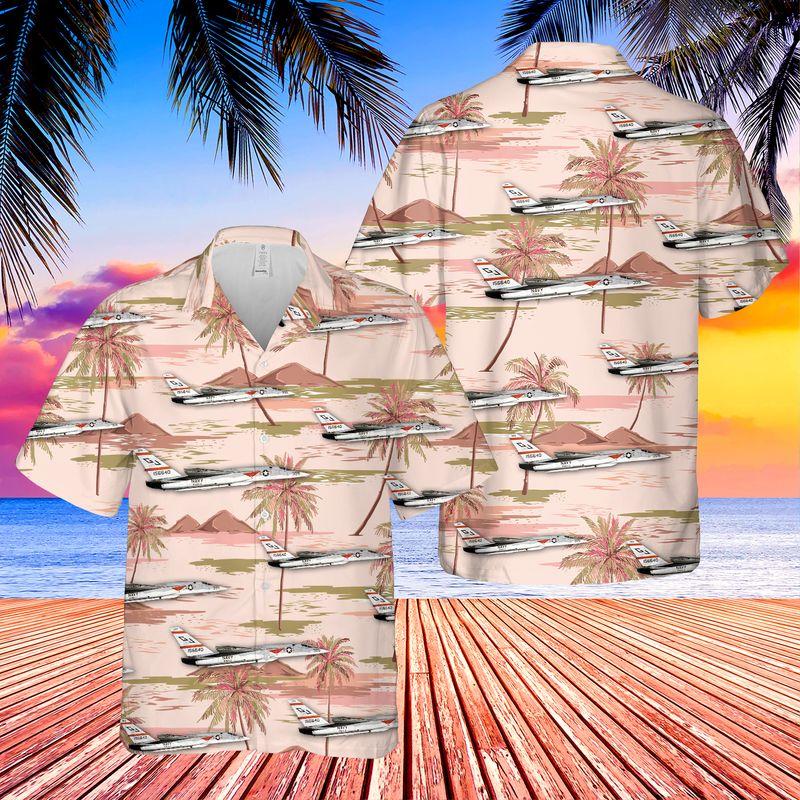 Us Navy North American Hawaiian Shirt | For Men & Women | Adult | Hw9458