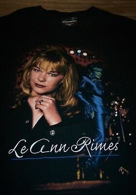 Vintage Le Ann Rimes Tour T-shirt  Country Music 5856