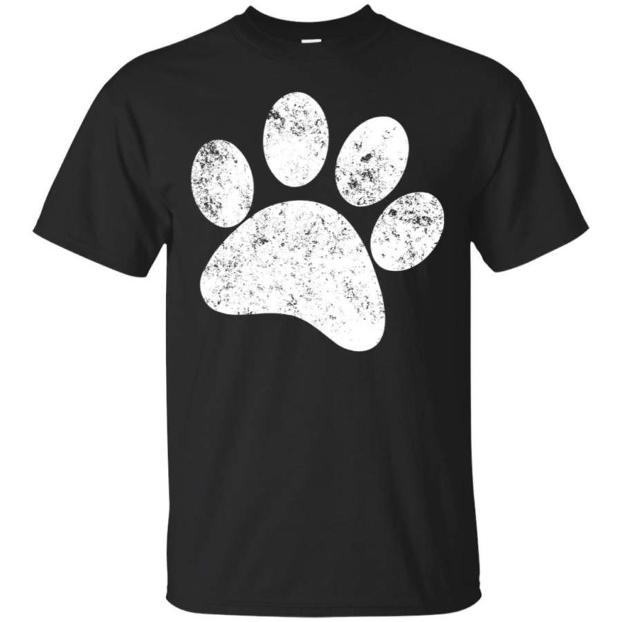 Dog Paw Print Shirt – Vintage Dog Paw T Shirt