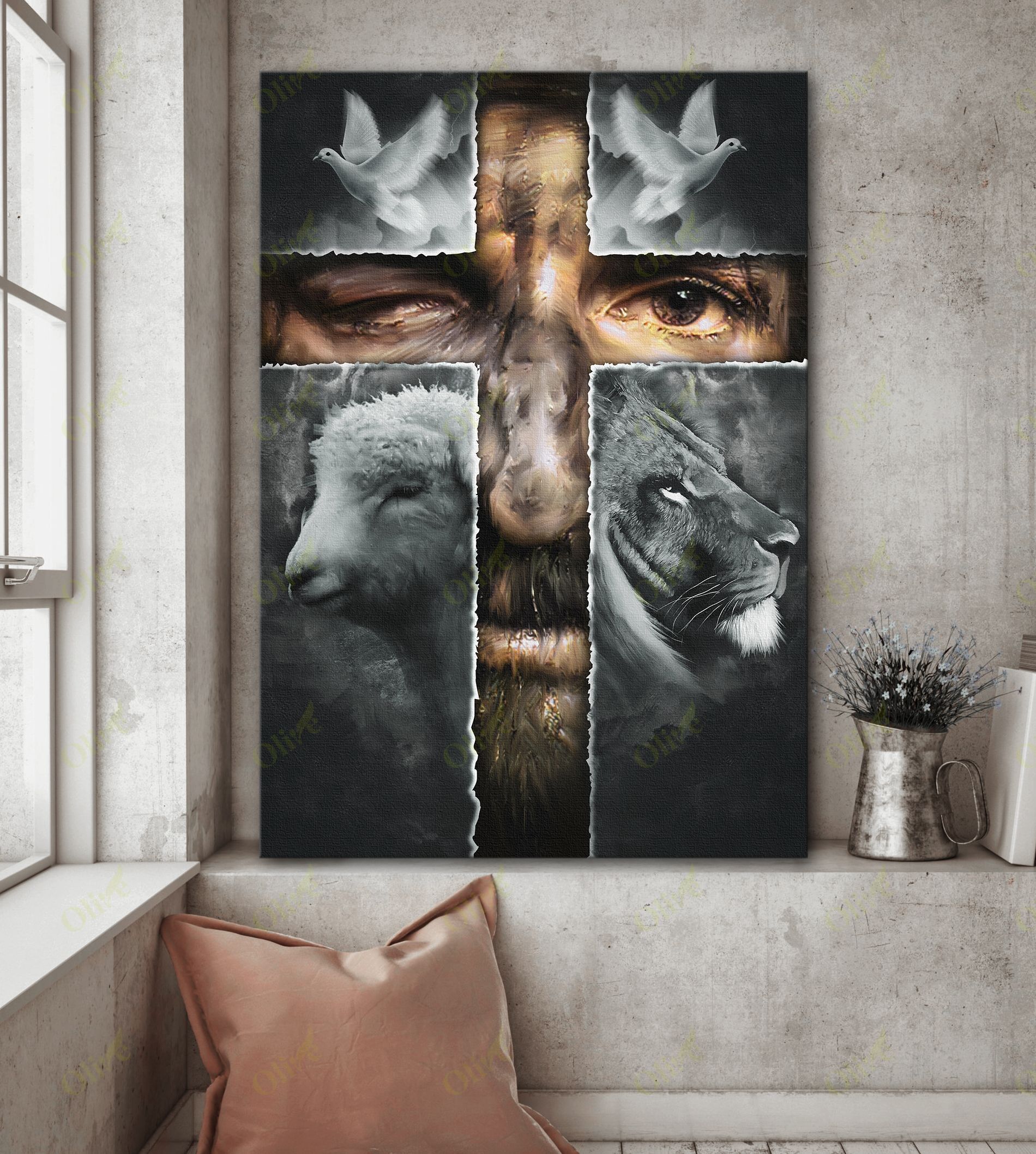 The Soul Of Jesus Easter Canvas And Poster | Wall Decor Visual Art