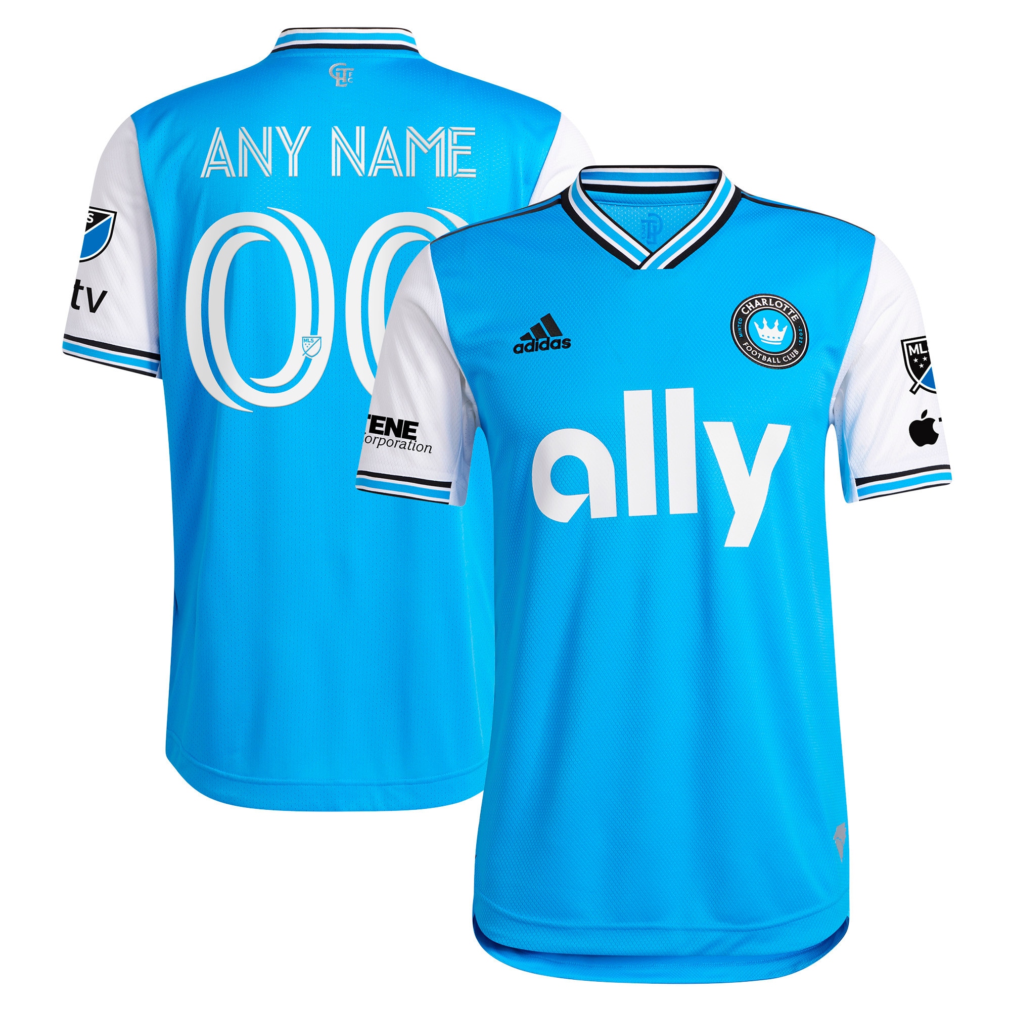 Charlotte FC 2023 Newly Minted Authentic Custom Jersey – Blue