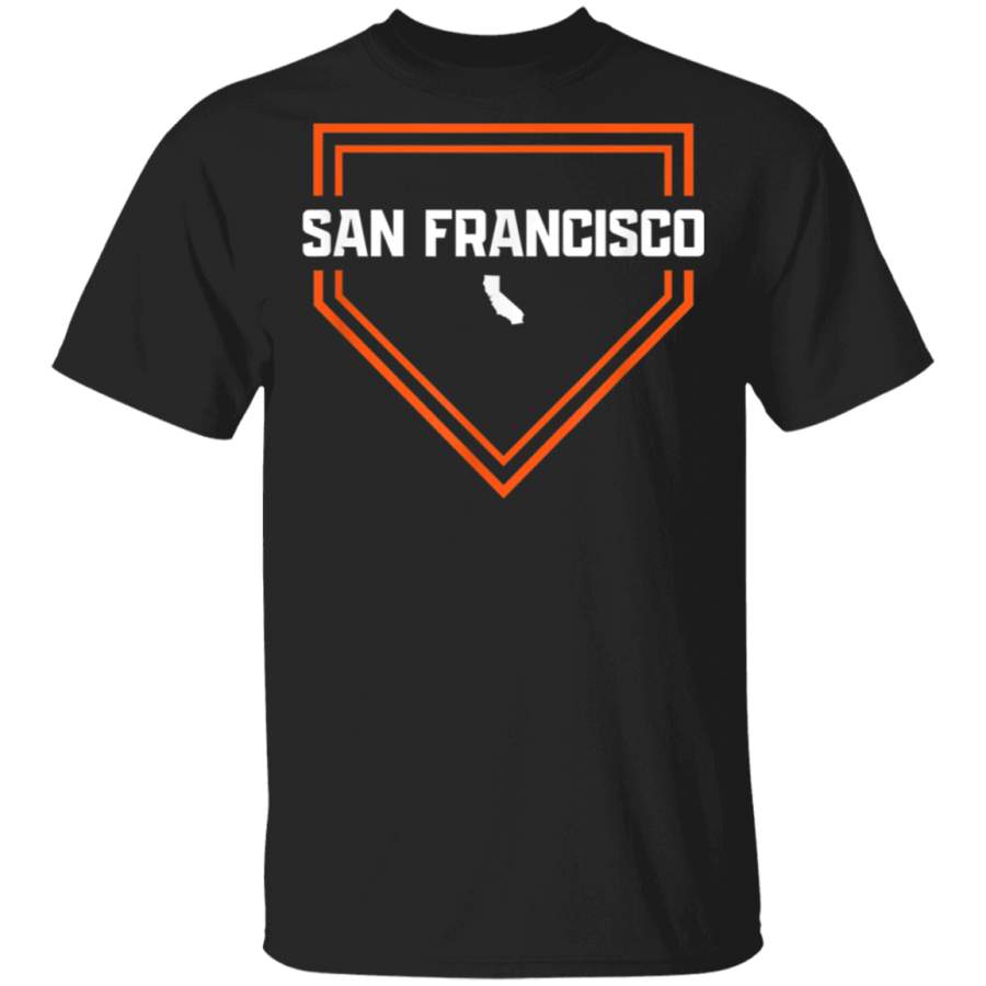 Vintage San Francisco Baseball California Home State TShirt