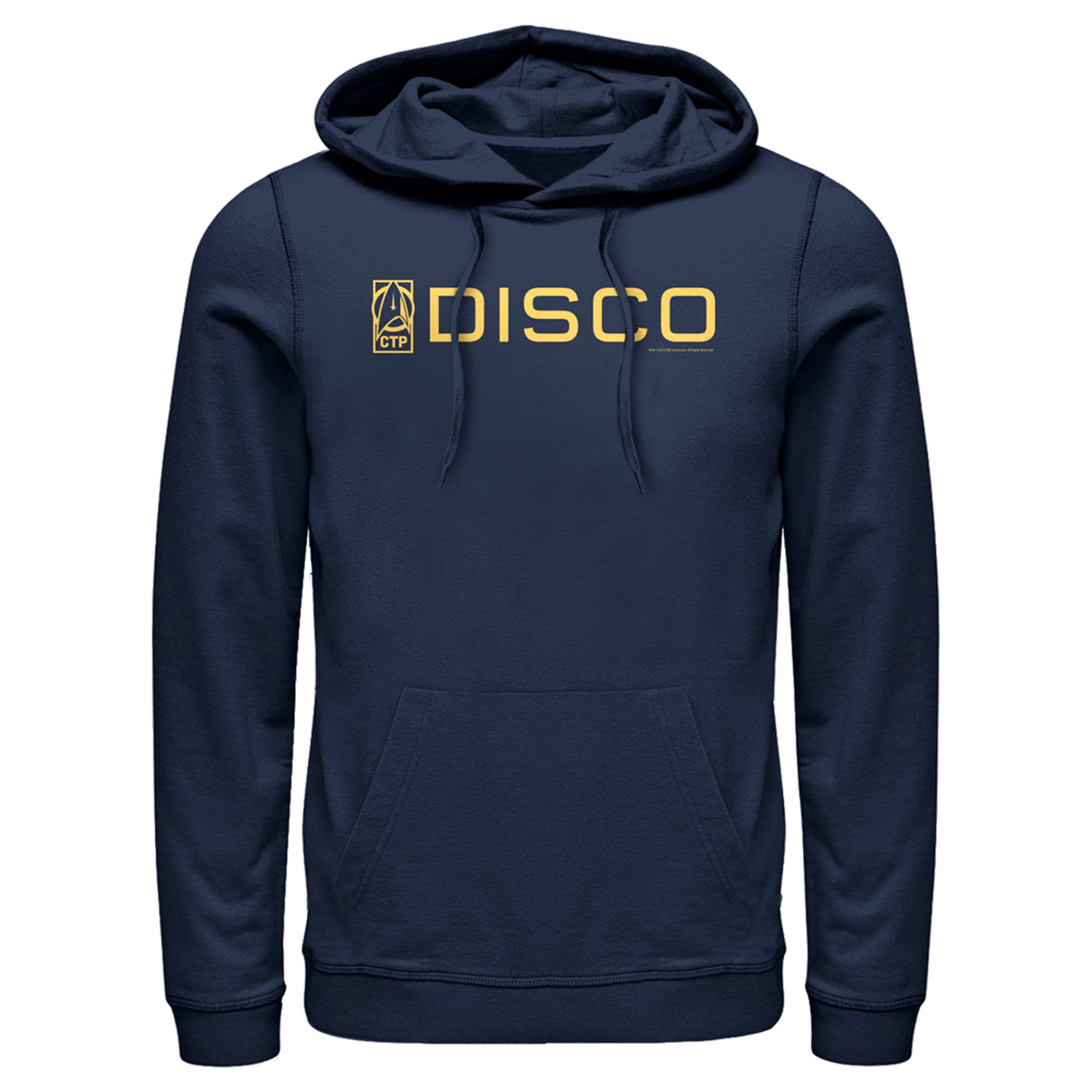 Men’S Star Trek: Discovery Ctp Disco Logo Pull Over Hoodie