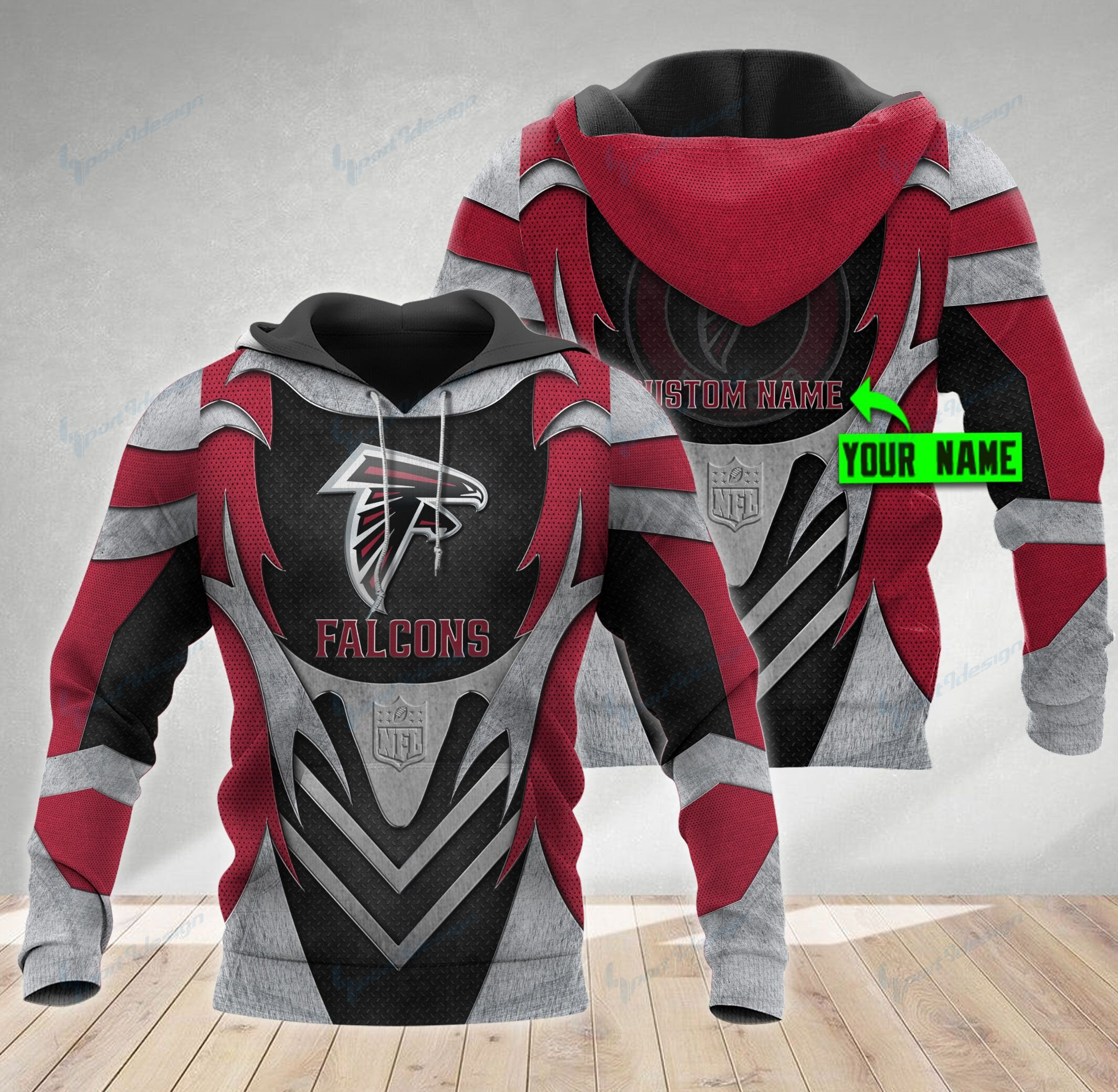 Atlanta Falcons Personalized All Over Printed 481