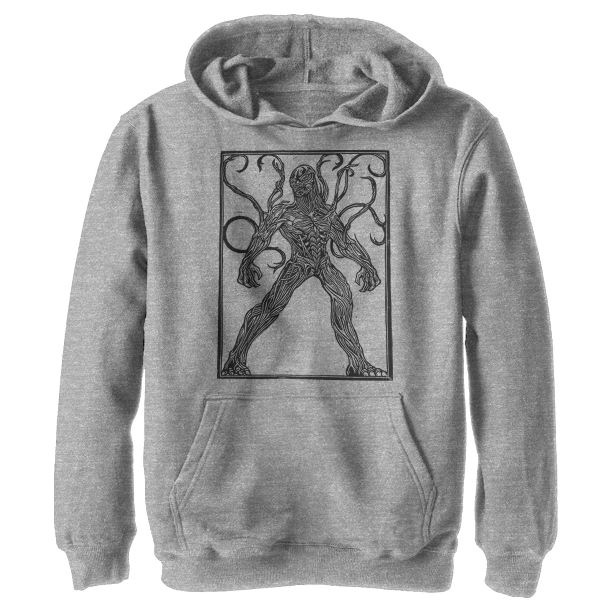 Boy’S Marvel Eternals Kro Woodcut Pull Over Hoodie