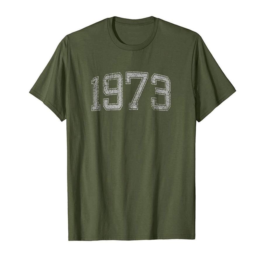 1973 Tshirt Vintage 45th B-day Gift