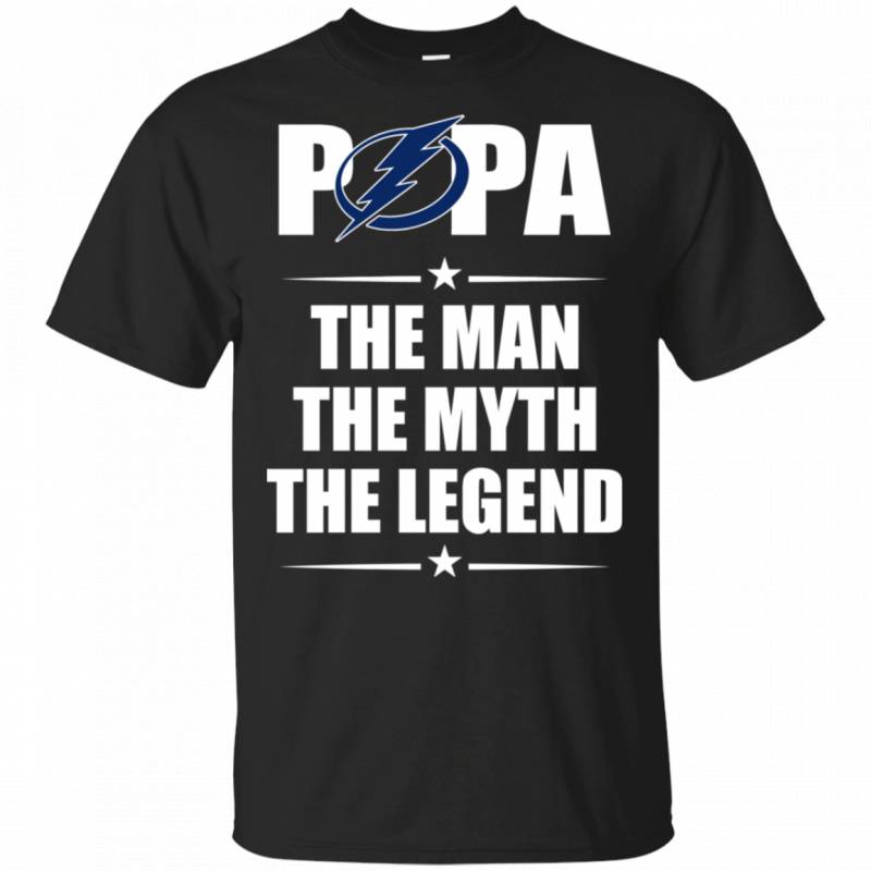 Tampa Bay Lightning Papa The Man The Myth The Legend Shirt