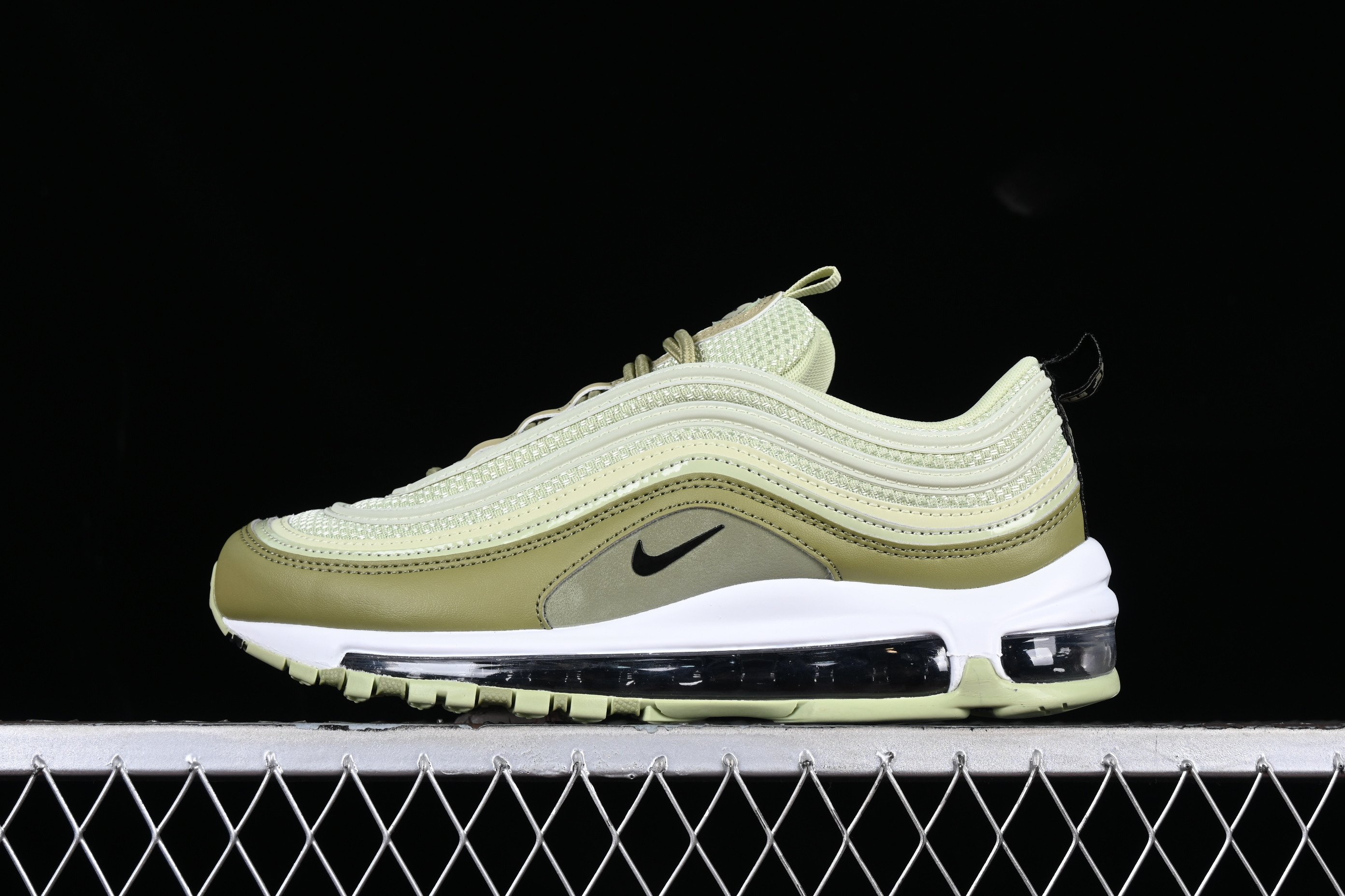 Nike Air Max 97 ‘Olive Aura’ Shoes Sneakers, Women SNK353847839