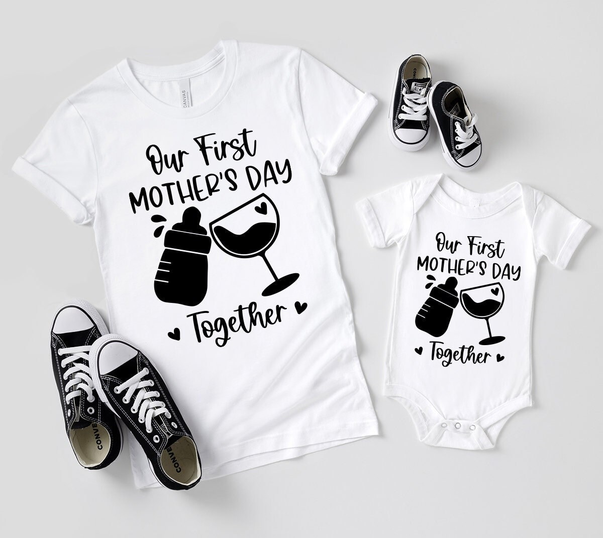 Mothers Day Shirt, First Mothers Day Gift, Mothers Day Gift, Mothers Day Matching Shirts, Mommy and Me Tees, First Mothers Day Onesie® - Alwaysky Store Design For Mom 2024