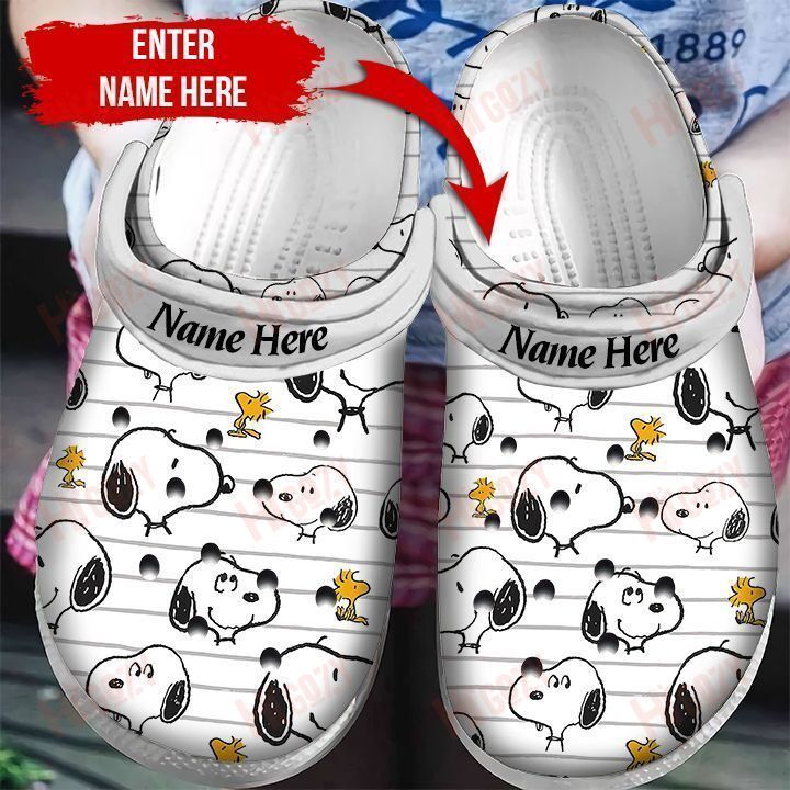 Snoopy Father Day Gift Crocs Clog - EmprintsTOP