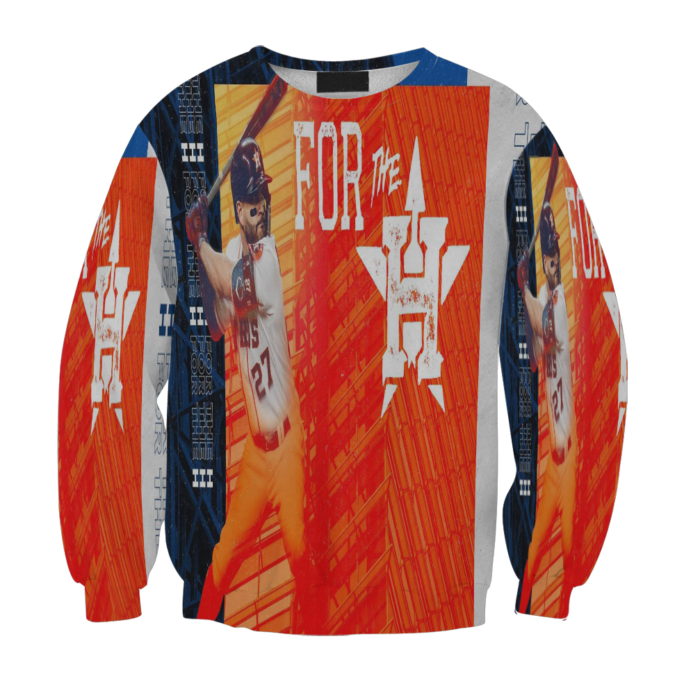 Houston Astros Jose Altuve 27 V7 Gift For Fan 3D Full Printing Sweatshirt