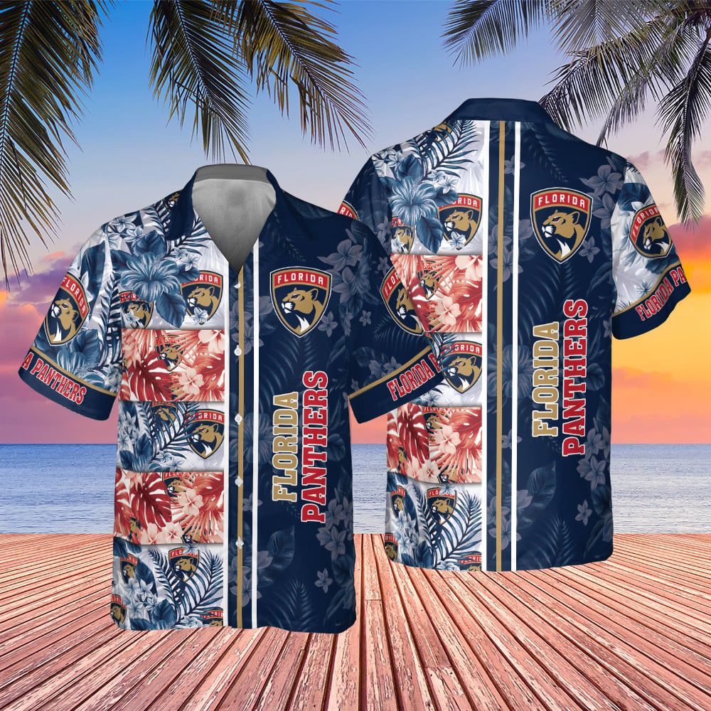 Limited Aop Hawaiian Shirt Of Florida Panthers