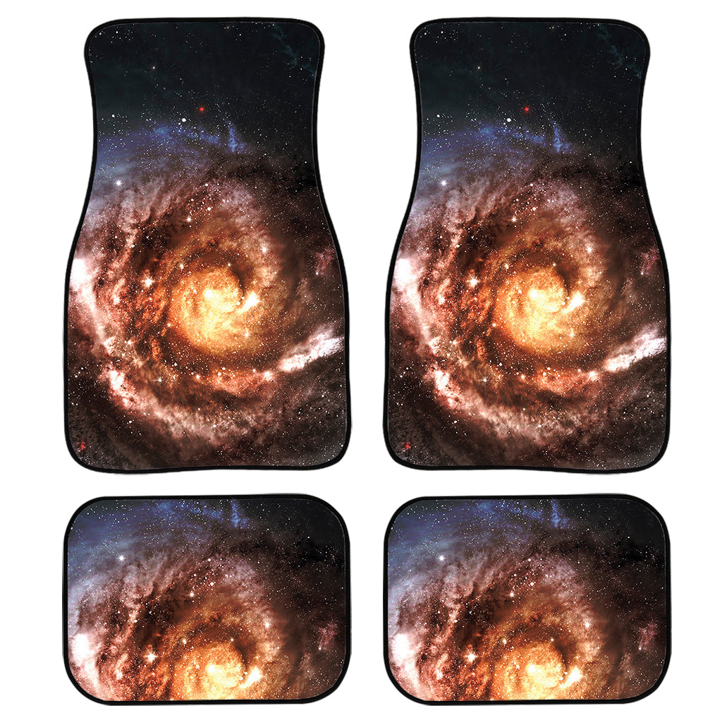 Milky Way Universe Print Front And Back Car Floor Mats, Front Car Mat