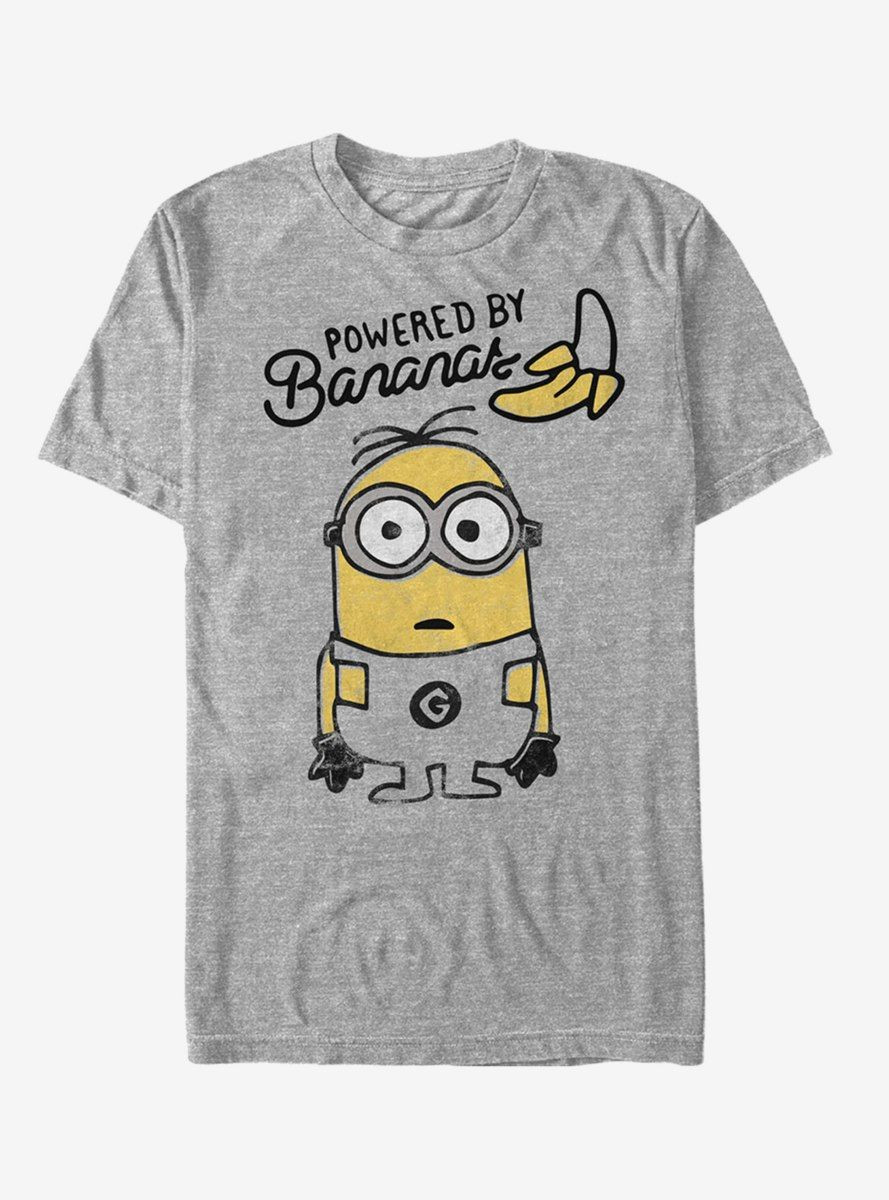 Minion Powered By Banana Shirt