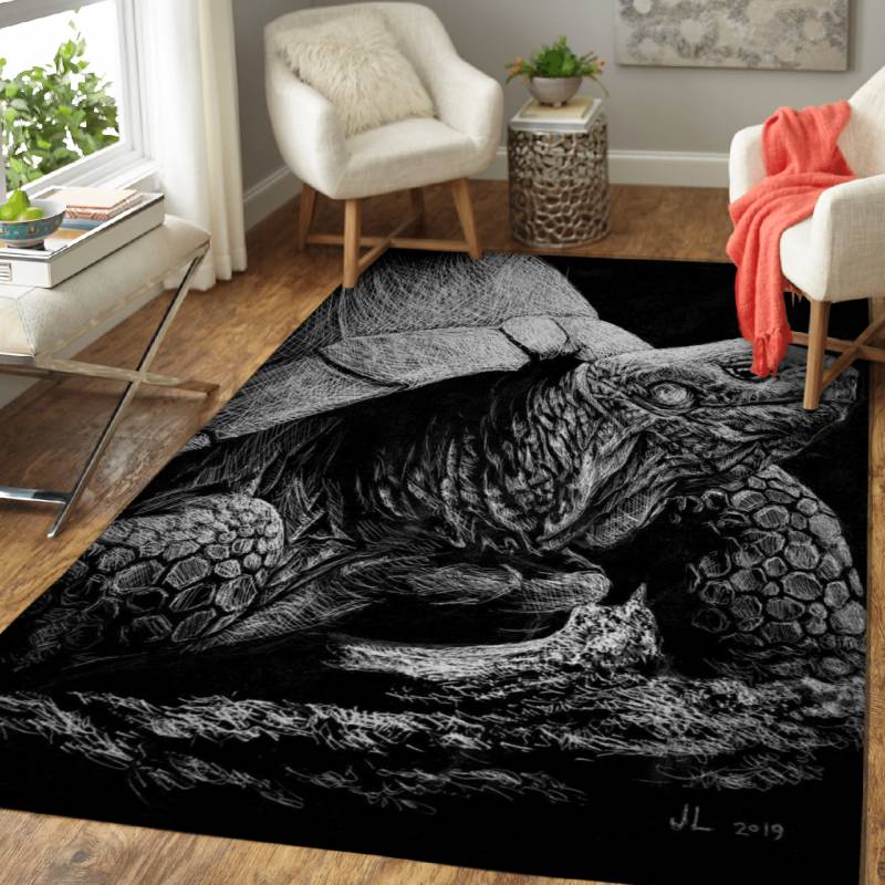 Tortoise  – Animals Area Rug Carpet