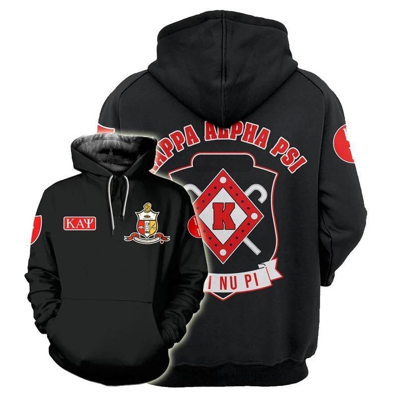 Greek Life Hoodie – Kappa Alpha Psi Hoodie – Luke Style