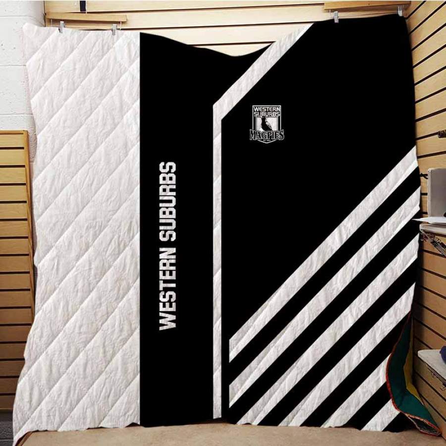 Western Suburbs Magpies New Design Personalized Custom 3D Full Print Blanket