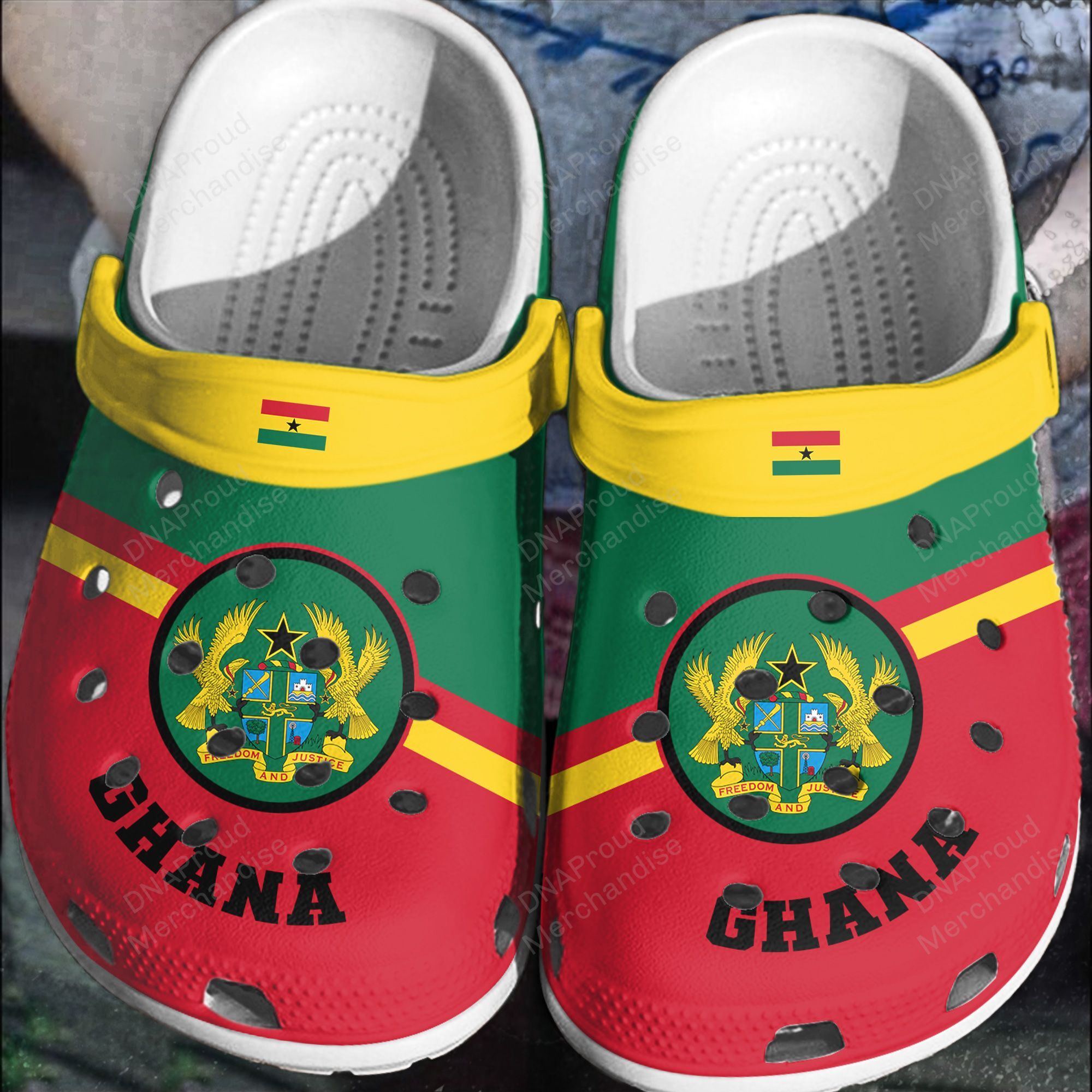 3D Printed Unisex Crocss “Ghana” Chudor-X1 For Men Women Kids