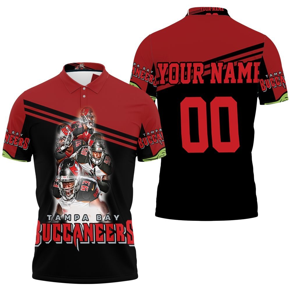 Yoda Tampa Bay Buccaneers Green Helmet Nfc South Division Champions Super Bowl 2021 Personalized Polo Shirt