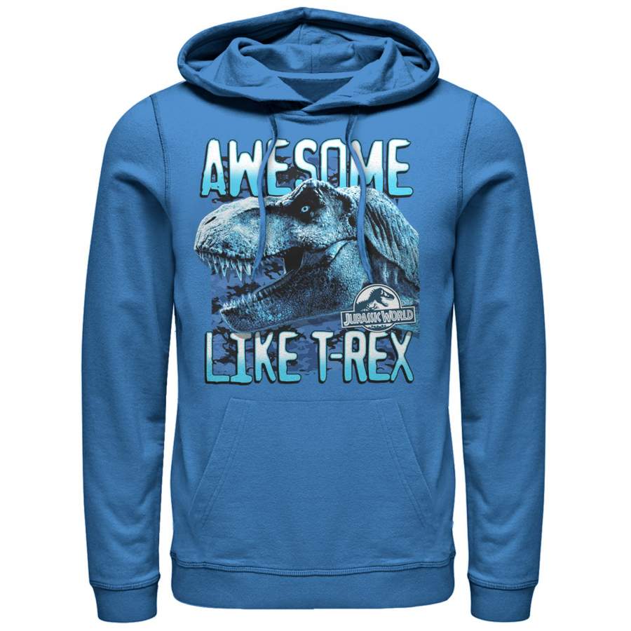 Jurassic World: Fallen Kingdom Men’s Awesome T.Rex Lightweight Hoodie