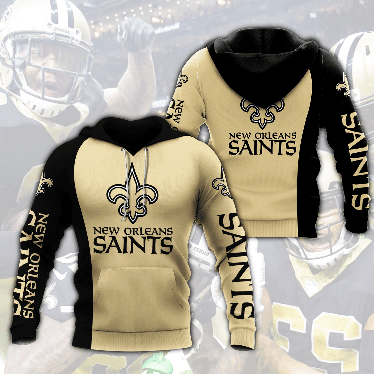 New Orleans Saints Hoodies – V2