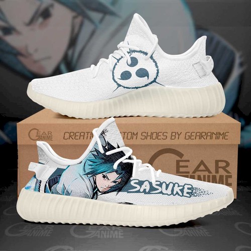 Best Uchiha Sasuke Yeezy Shoes Sharingan Naruto Anime Shoes