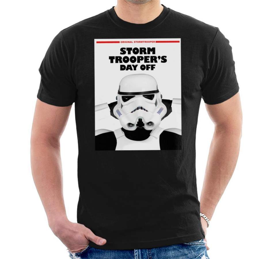Original Stormtrooper Storm Troopers Day Off Parody Men’s T-Shirt