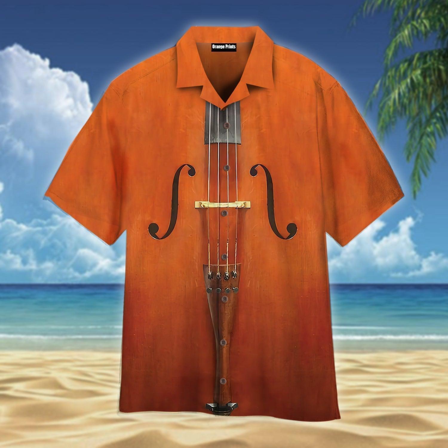 Violin Cello Hawaii Shirt For Men Women Ha58840