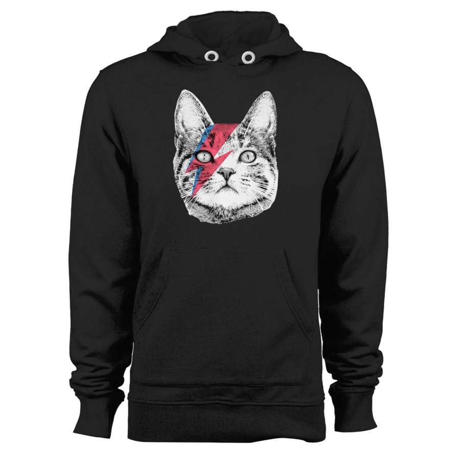 Ziggy Stardust Cat Unisex Hoodie