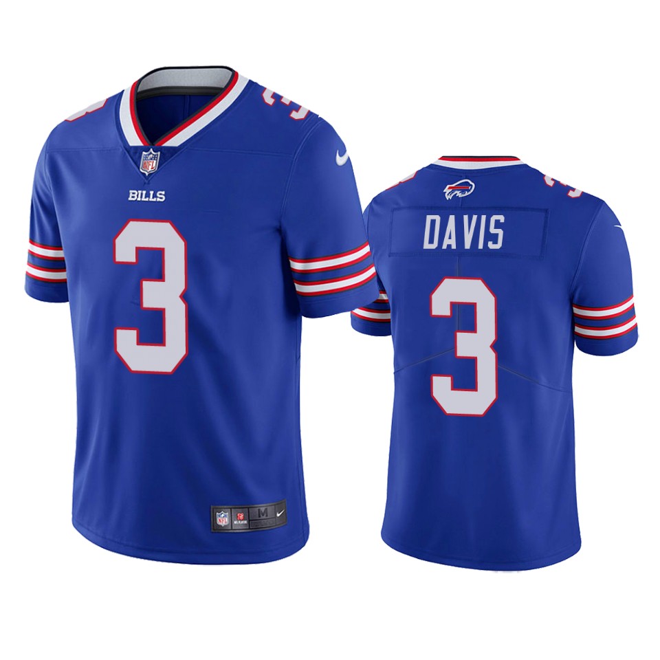 Buffalo Bills Gabriel Davis Royal Vapor Untouchable Limited Jersey