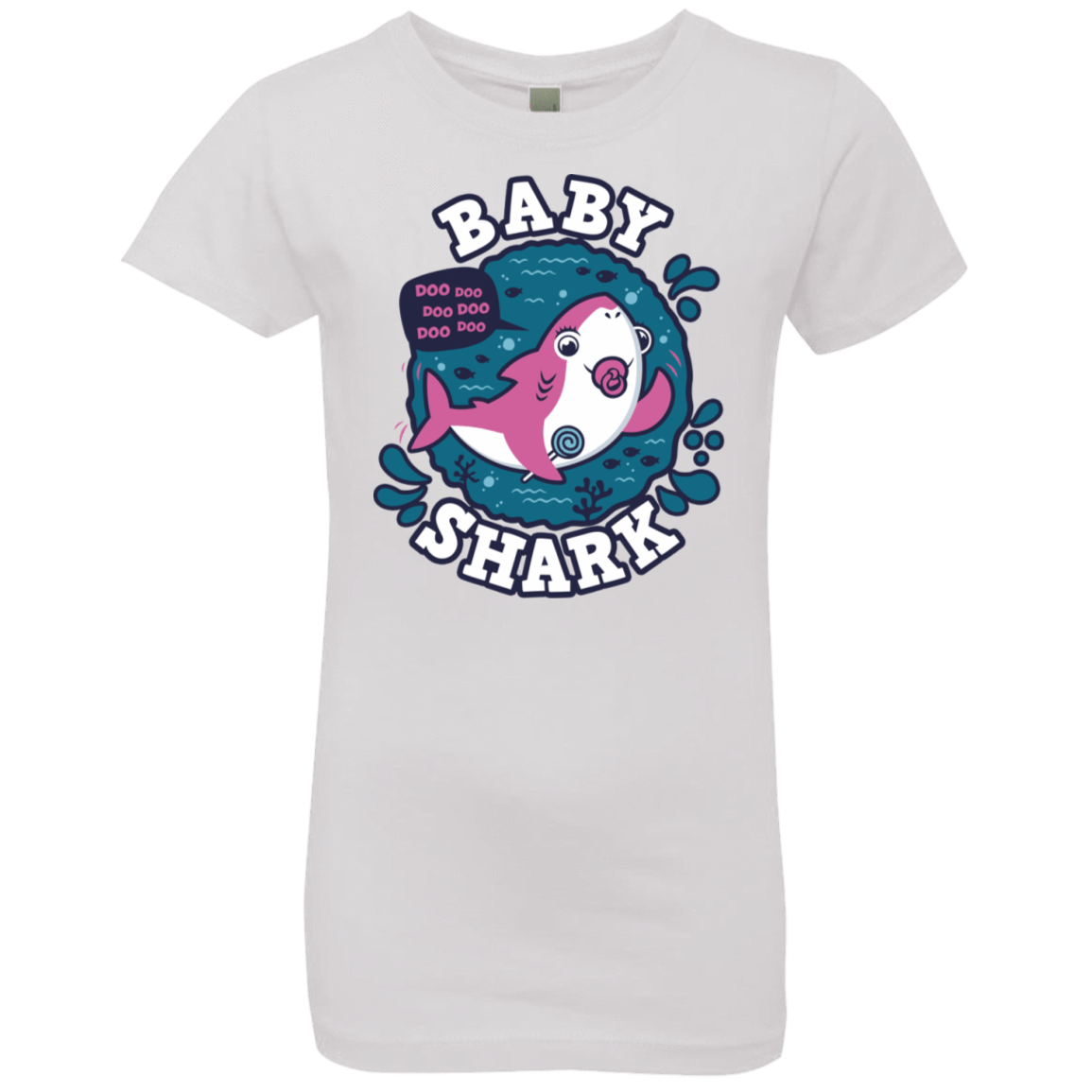 Shark Family Trazo – Baby Girl Chupete Girls Premium T-Shirt