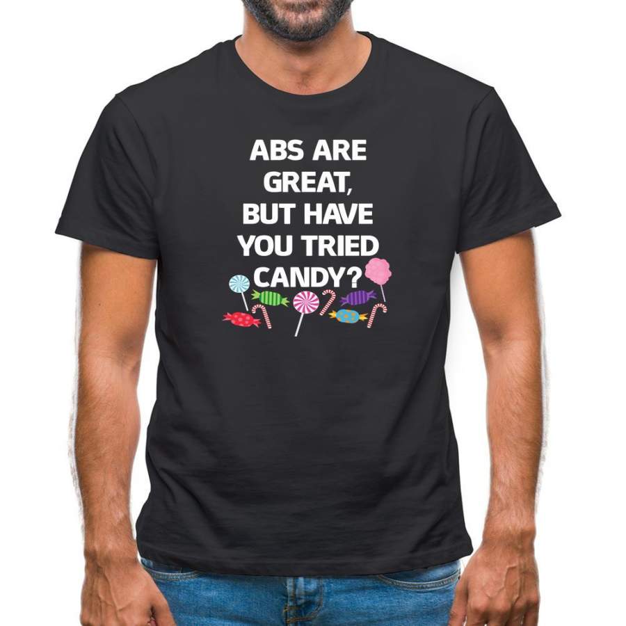 Abs Are Great, Candy Mens T-Shirt